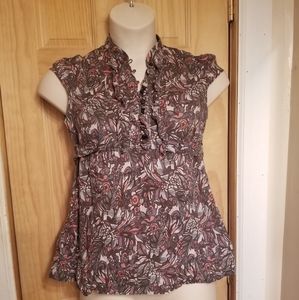 DKNY Baby Doll Style Top